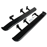 Heavy Duty Steel Side Steps / Rock Sliders with Brush Bars for Prado 150 Series