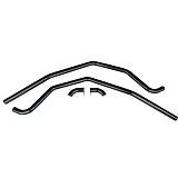 Heavy Duty Steel Side Steps / Rock Sliders with Brush Bars for Toyota Prado 150 Series
