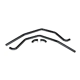 Heavy Duty Steel Side Steps / Rock Sliders with Brush Bars for Mitsubishi Triton ML MN 