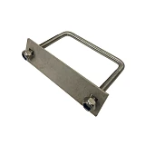 Stainless Steel U Bolt Kit M8 80MM Length with Nylon Nut 4X4 Roof Rack Basket Universal