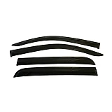 Premium Weather Shields Window Visors fits GWM Cannon 2020 - Onwards Tinted Black 