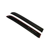 Premium Weather Shields Window Visors fits GWM Cannon 2020 - Onwards Tinted Black 