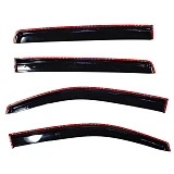 Premium Weather Shield Window Visor Weathershield for ISUZU D-MAX dual cab 12-20