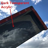 Premium Weather Shield Window Visor Weathershield for ISUZU D-MAX dual cab 12-20