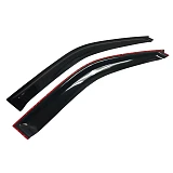 Premium Weather Shields Window Visor 4pcs for Toyota Landcruiser 100 Series 1998-2007 SUV Wagon Tinted Black