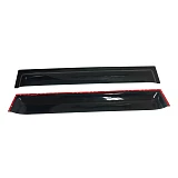 Premium Weather Shields Window Visor 4pcs for Toyota Landcruiser 100 Series 1998-2007 SUV Wagon Tinted Black