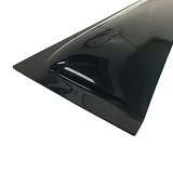 Premium Weather Shields Window Visor 4pcs for Toyota Landcruiser 200 Series 2007-2020 SUV Wagon Tinted Black 