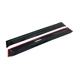 Premium Weather Shields Window Visor 4pcs for Toyota Landcruiser 200 Series 2007-2020 SUV Wagon Tinted Black 