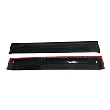 Premium Weather Shield Window Visor 4pcs for Landcruiser 70 76 78 79 Series Dual Cab Tinted Black