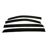 Weathershields fit Isuzu MUX 2013- 2020 Tinted Black Window Visors