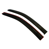 Weathershields fit Isuzu MUX 2013- 2020 Tinted Black Window Visors