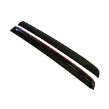 Weathershields fit Isuzu MUX 2013- 2020 Tinted Black Window Visors