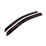 Premium Weather shields For Mazda BT50 BT-50 2012-2020 Dual Cab Weathershields Window Visors Tinted Black