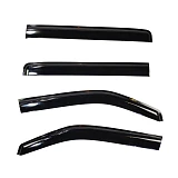 Premium Weather Shield Window Visor Weathershields for Nissan Navara D40 06-15