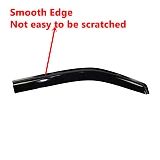Premium Weather Shield Window Visor Weathershields for Nissan Navara D40 06-15