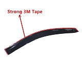 Weathershields Weather shields slim Window Visors for Nissan Navara NP300 15-20