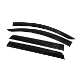 Luxury Weathershields for QE QF Pajero Sport 4pcs 2015-Onwards Tinted Black Weather Shields