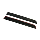 Luxury Weathershields for QE QF Pajero Sport 4pcs 2015-Onwards Tinted Black Weather Shields