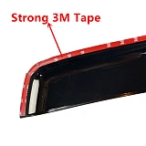 Weather Shield Window Visor Slim for Ford Ranger PX MK1 MK2 MK3 12-20 Dual Cab