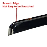 Weather Shield Window Visors weathershield for Mitsubishi Triton MN ML 2005-2014