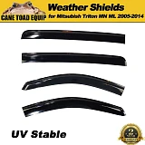 Weather Shield Window Visors weathershield for Mitsubishi Triton MN ML 2005-2014
