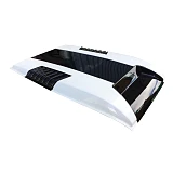 Raptor Style Bonnet Scoop black white fits Ford Ranger PX2 PX3 2015-2020