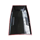 Raptor Style Bonnet Scoop black white fits Ford Ranger PX2 PX3 2015-2020