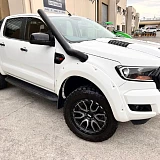 Raptor Style Bonnet Scoop black white fits Ford Ranger PX2 PX3 2015-2020