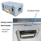 90L Poly Tool Box Storage Grey