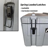 50+160L Poly Tool Box Storage Grey