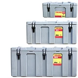 50+90+160 LPoly Tool Box Storage Grey