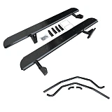 Heavy Duty Steel Side Steps / Rock Sliders with Brush Bars for Nissan Patrol GU 1 2 3 Wagon