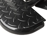 Heavy Duty Steel Side Steps / Rock Sliders with Brush Bars for Toyota Landcruiser 100 Series