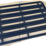 190x142cm Alloy Flat Roof Rack Platform Aluminium with Hardware for Canopy Mounting