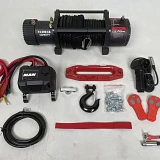 Electric Winch 13500LBS Synthetic Rope