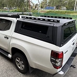 Aluminium Canopy for Toyota Hilux N70 N80 N90 + with Aluminium Pet Window Doors 