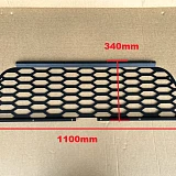 TRADECAP Canopy Rear Door Window Security Screen Steel Guarding Panel, Standard Size