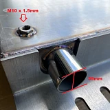 Pioneer Tray Underbody Tank 60L for Diesel Petrol Water Under Tray Mount