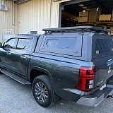 Triton 2024+ Steel Canopy - TradeCap | Pet Window + Rack