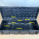 110L Low-Profile Cargo Storage Tool Box