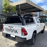 Steel Canopy for Toyota Hilux SR 2018 Onwards Post facelift J deck dual cab tub only