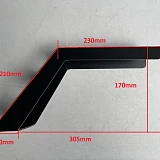Universal Tub Rack Lower Leg Bracket Set Multi function Carrier Cage Hilux Ranger Triton Navara Dmax Cannon All Ute