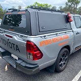 Steel Canopy for Toyota Hilux SR 2018 Onwards Post facelift J deck dual cab tub only
