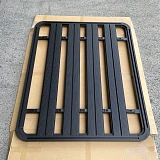 150x125cm Alloy Flat Roof Rack Platform Aluminium with Hardware for Canopy Mounting