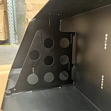 Aluminium Canopy Side Storage Bin w/ Shelving (Drivers Side)