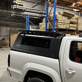 Steel Canopy VW Amarok 2010-2022 Gen 2 + with Pet Window Doors 