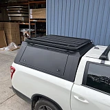 Gen 2 TRADECAP Steel Canopy WITH Roof Rack for SSANGYONG MUSSO LWB 2018+ Roof Rack, XLV Tub Only
