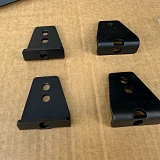Roof Backbone Mounting Rails kit For Mitsubishi Triton MQ/MR 2015-2024 Dual Cab