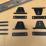 Roof Backbone Mounting Rails kit For Toyota Hilux N80 2015-Current Dual Cab