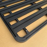 190x142cm Alloy Flat Roof Rack Platform Aluminium with Hardware for Canopy Mounting